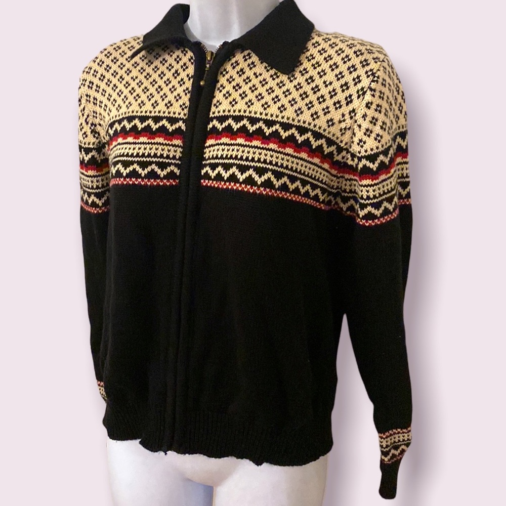 Leigh Morgan Zip up Sweater Nordic
